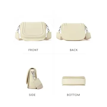 CLUCI Vegan Leather Crossbody Bag Women Stylish Functional