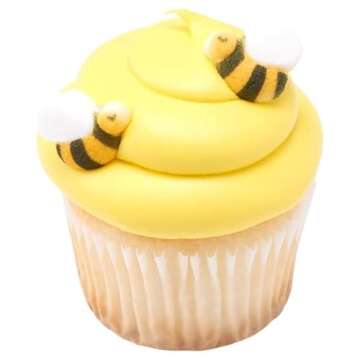 Oasis Supply Bees Cakes Decorations 16ct