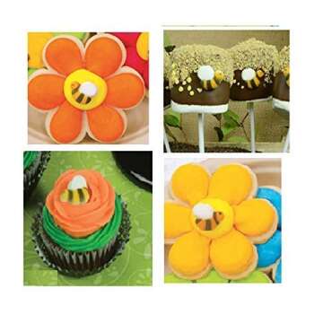 Oasis Supply Bees Cakes Decorations 16ct