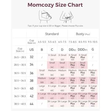 Momcozy Pumping Bra Hands Free, Upgraded Breast Pump Bra with Widened Band, Pumping Nursing Bra in One, Adjustable Straps Black