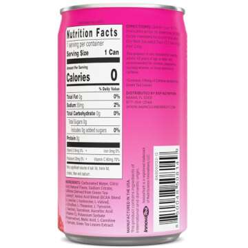 AminoLean Energy Drink MINIS - Sugar-Free Natural Boost