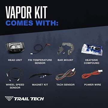 Trail Tech Vapor Speedometer-Tachometer Kit for KTM/Husqvarna