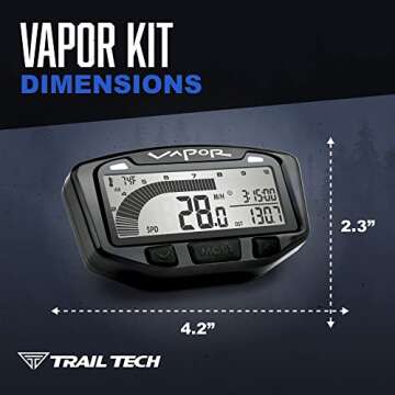 Trail Tech Vapor Speedometer-Tachometer Kit for KTM/Husqvarna