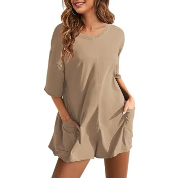 Yanekop Women’s T Shirt Romper | Comfortable and Stylish Jumpsuit