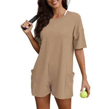 Yanekop Women’s T Shirt Romper | Comfortable and Stylish Jumpsuit