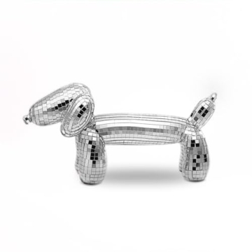 Reimagine Discovery Disco Weiner Dog, Dachshund Decor, Weiner Dog Stuff, Jeff Koons Balloon Dog Scul...