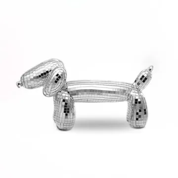 Reimagine Discovery Disco Weiner Dog, Dachshund Decor, Weiner Dog Stuff, Jeff Koons Balloon Dog Scul...