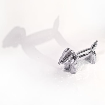 Unique Disco Weiner Dog Statue for Home Decor