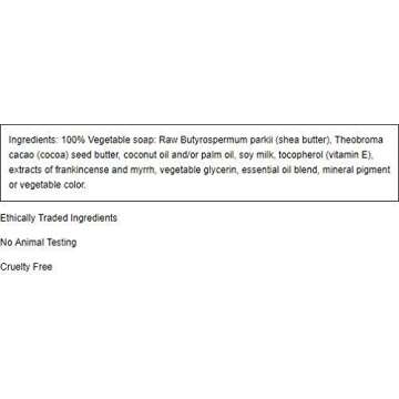 Nubian Heritage Raw Shea Butter Bar Soap 5 Ounce