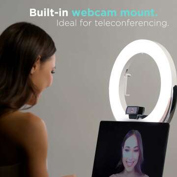 Ilios Lighting Beauty Ring Light for Makeup Artists