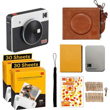Kodak Mini Shot 3 Retro Bundle – Instant Printing Camera