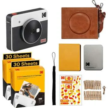 Kodak Mini Shot 3 Retro Bundle – Instant Printing Camera