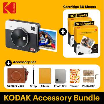 Kodak Mini Shot 3 Retro Bundle – Instant Printing Camera