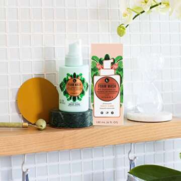 L. Fragrance Free Daily Care Foaming Wash, pH Balanced, Free from Fragrances, Sulfates or Parabens, 6 fl oz