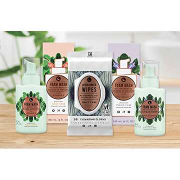 L. Fragrance Free Daily Care Foaming Wash, pH Balanced, Free from Fragrances, Sulfates or Parabens, 6 fl oz
