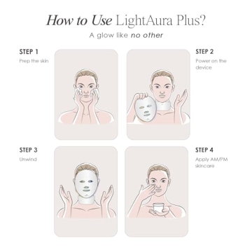 LightAura Plus LED Mask for Anti-Aging & Skin Rejuvenation