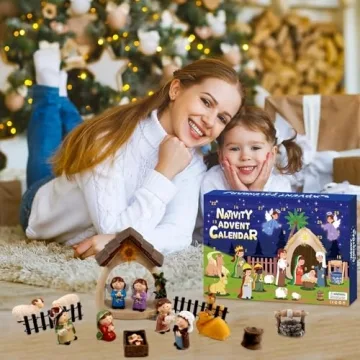 2024 Nativity Advent Calendar for Kids - 24 Day Countdown