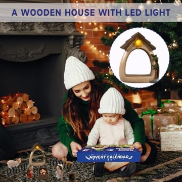 2024 Nativity Advent Calendar for Kids - 24 Day Countdown