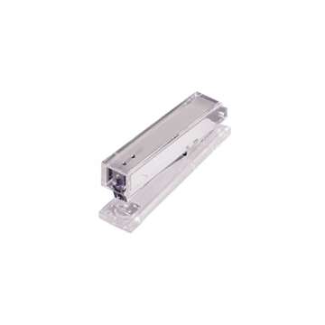 Kantek Clear Acrylic Desk Stapler, Large Capacity Holds a Full Strip of Standard Staples, 1.4" x 6" x 2.3", Non-Skid Feet, Office Organizer, Desk Accessory