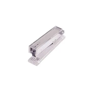 Kantek Clear Acrylic Desk Stapler, Large Capacity Holds a Full Strip of Standard Staples, 1.4" x 6" x 2.3", Non-Skid Feet, Office Organizer, Desk Accessory