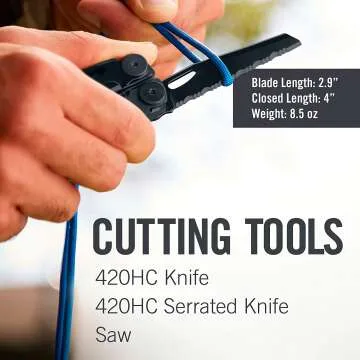 LEATHERMAN Wave Plus Multitool with Premium Features