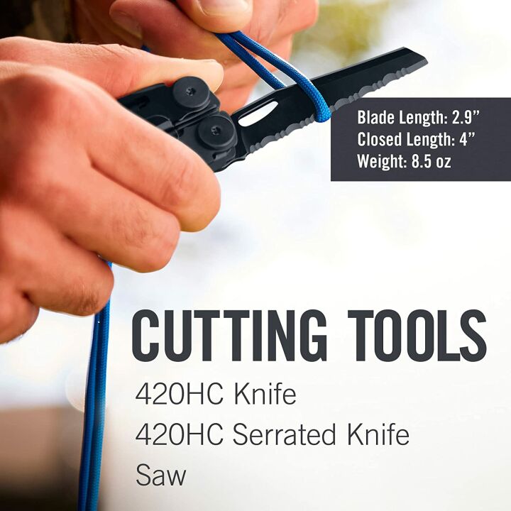 LEATHERMAN Wave Plus Multitool with Premium Features