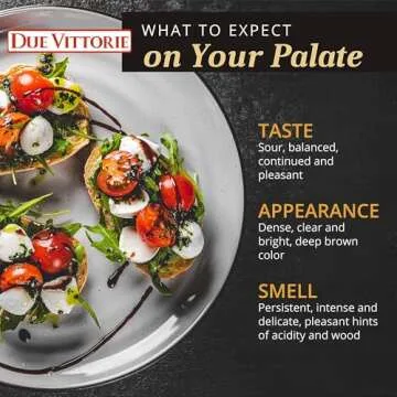 Due Vittorie Oro Gold Balsamic Vinegar Gift Set with Cork Pourer