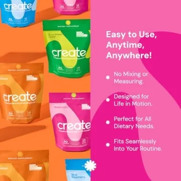 Create Creatine Gummies - Vegan, Non-GMO, Watermelon Flavor