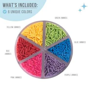 Sweets Indeed Heart Sprinkles, Valentines Day, Edible Sprinkle Mix, Heart Shapes, Jimmies, Perfect f...