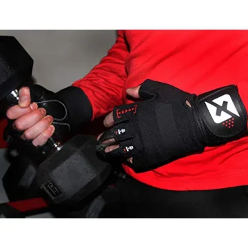 Durable Skott Evo 2 Weightlifting Gloves with Wrist Support