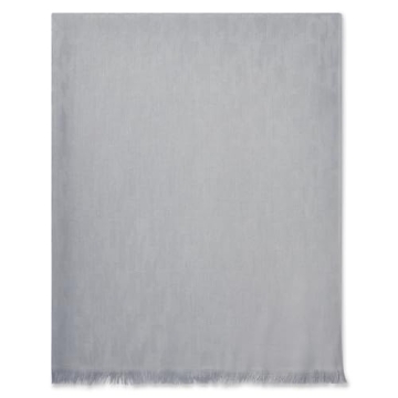 DKNY Women's Oversized Fringe Scarf - Grey