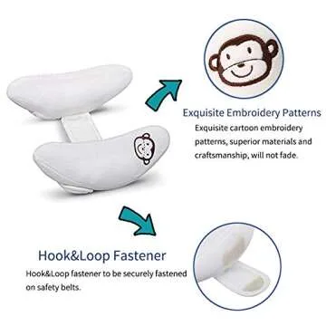 Adjustable Travel Pillow for Infants and Toddlers Comfort