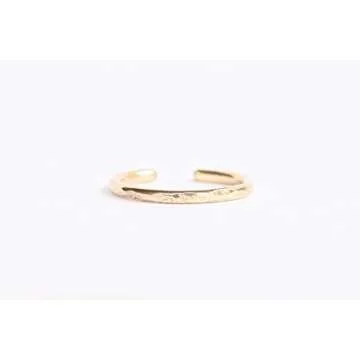 Ellie J Maui 14k Gold Filled Rings For Women - Toe Rings For Women Gold - Durable 14K Gold Rings For Women - Stylish Gold Toe Rings For Women - Gold Rings For Women Non Tarnish - Adjustable Rings Gold