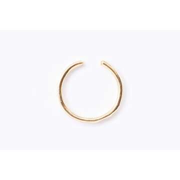 Ellie J Maui 14k Gold Filled Rings For Women - Toe Rings For Women Gold - Durable 14K Gold Rings For Women - Stylish Gold Toe Rings For Women - Gold Rings For Women Non Tarnish - Adjustable Rings Gold