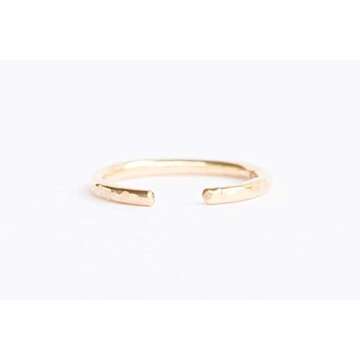 Ellie J Maui 14k Gold Filled Rings For Women - Toe Rings For Women Gold - Durable 14K Gold Rings For Women - Stylish Gold Toe Rings For Women - Gold Rings For Women Non Tarnish - Adjustable Rings Gold