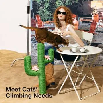 VETRESKA Cactus Cat Scratching Post 31.5 Inches Tall