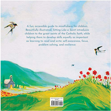 Sitting Like a Saint Catholic Mindfulness for Kids Book