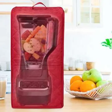 Kitchen Blender Dust Cover with Pocket for Appliances