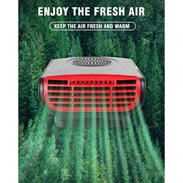 12V Portable Car Heater for Fast Defrost & Defog