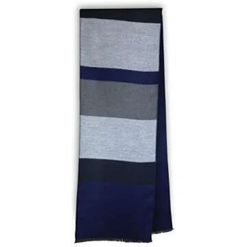 Livativ Bleu Nero Luxurious Winter Scarf - Soft Cashmere Feel