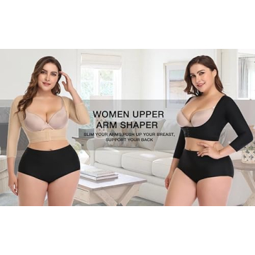 Woahee Plus Size Arm Shaper for Ultimate Comfort and Support