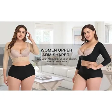 Woahee Plus Size Arm Shaper for Ultimate Comfort and Support