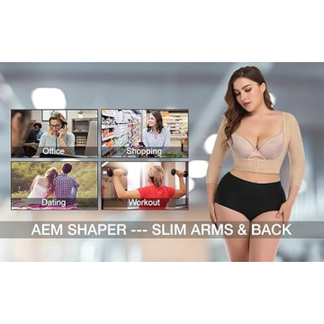 Woahee Plus Size Arm Shaper for Ultimate Comfort and Support