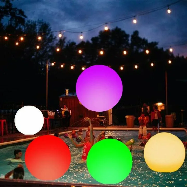 Glow in the Dark Beach Ball - 16'' Inflatable Fun