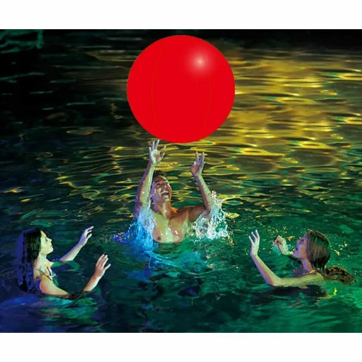 Glow in the Dark Beach Ball - 16'' Inflatable Fun