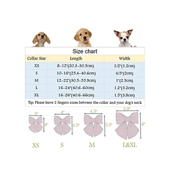 Christmas Dog Collar with Sailor Bowtie for All Breeds