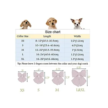 Christmas Dog Collar with Sailor Bowtie for All Breeds