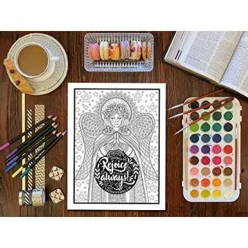 Inspired To Grace: Uplifting Coloring Book for Women