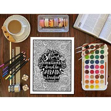 Inspired To Grace Verses For Women: A Christian Coloring Book