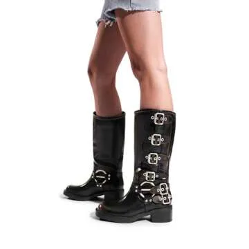 Stylish DREAM PAIRS Knee High Riding Boots for Women